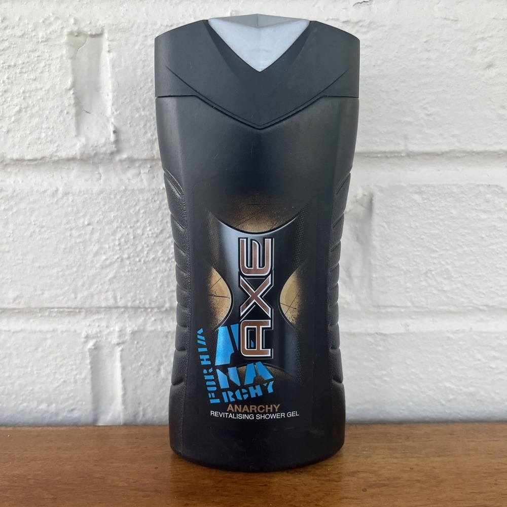 Axe Anarchy For Him Revitalising Shower Gel‎ Retired Scent HTF